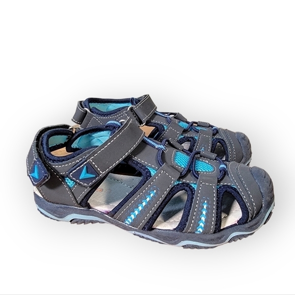 Apakowa Kid's Boy's Girl's Soft Sole Close Toe Sport Beach Sandals Size 12 - Picture 1 of 13